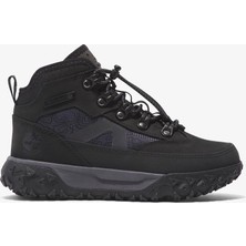 Siyah Timberland Greenstride Motion 6 Mid Bungee Waterproof Çocuk Bot Kışlık ve Su Geçirmez
