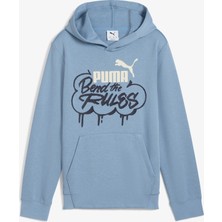 Puma Mid 90S Çocuk Mavi Sweatshirt