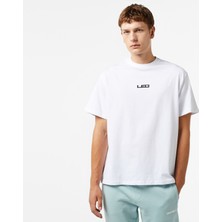 Leo Service Erkek Beyaz T-Shirt