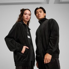 Puma T7 Oversized Track Erkek Siyah Ceket