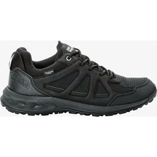 Jack Wolfskin Woodland 2 Texapore Low Kadın Siyah Spor Ayakkabı