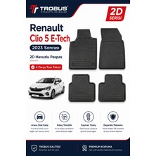 Trobus Renault Clio 5 E-Tech 2023 Sonrası 2d Havuzlu Paspas