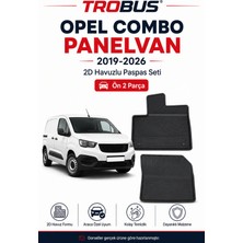 Trobus Opel Combo Panelvan 2023-2026 Dizel 2d Havuzlu Paspas 2 Parça
