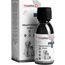 Die Grup Kedi ve Köpek Sağlığı Için Sıvı Multivitamin, 100 Ml'lik Pratik Ambalajda.
