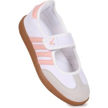 Kiko Kids Renna Günlük Cırtlı Kız Çocuk Babet Spor Ayakkabı