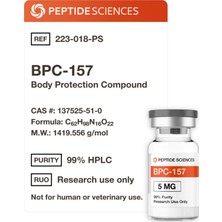 Peptide Sciences BPC-157 5mg