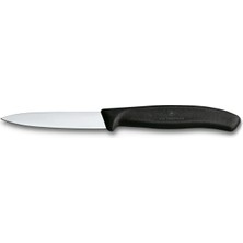 Victorinox 6.7603 8cm Siyah Düz Soyma Bıçağı