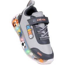 Kiko Kids Velcro Işıklı Günlük Cırtlı Erkek Çocuk Spor Ayakkabı
