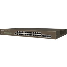 Tenda TEG5328F 24GE Port, 4xsfp L3 Yönetilebilir Switch