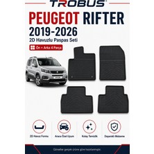 Trobus Peugeot Rifter 2019-2026 Benzinli 2d Havuzlu Paspas