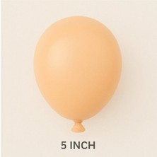 Niyet 5" Somon (Açık Turuncu) Lateks Balon 100'LÜ - Dekorasyon - Doğum Günü - Parti - Süsleme
