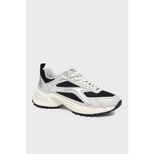 Calvin Klein Süet Logolu Sneaker Ayakkabı HW0HW0314001R Bayan Ayakkabı HW0HW03140 01R