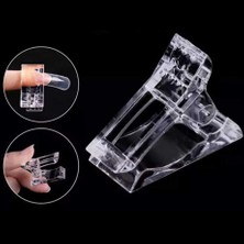 Elea Poly Gel Kalıp Form Üst Mandalları K7 Renk 10'lu Paket Profesyonel Kalite Tırnak Bakımı