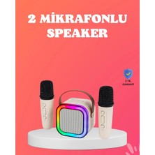 Herşey Trend Bluetooth 5.0 Destekli Kablosuz Karaoke Hoparlör