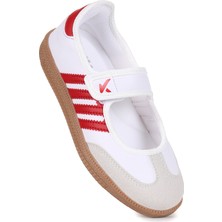 Kiko Kids Renna Günlük Cırtlı Kız Çocuk Babet Spor Ayakkabı