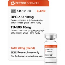Peptide Sciences BPC-157, TB-500 20MG (Blend)