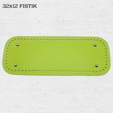 Oxford İplik Dikişli Perçinli Çanta Tabanı 32X12 Fıstık