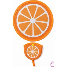 Cinderella Portakal Desen Katlanabilir Yuvarlak Yelpaze Çıtçıt Çantalı Taşınabilir Mini Kore El Yelpazesi 20CM