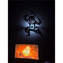 Vaelmont Anime Karakteri Inosuke Hashibira Gölge Lambası - Demon Slayer Masa ve Gece Lambası