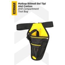 RTRMAX RTX0902 Bel Tipi Matkap Bölmeli Alet Çantası