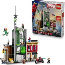 Die Grup LEGO ǀ Marvel Örümcek Adam, Oscorp'a Karşı 76324 – Süper Kahraman Savaşlarını Seven 10 Yaş ve Üzeri Çocuklar Için Interaktif Oyun ve Sergileme Deneyimi Sunan Yapım Seti, Hediye Fikri (808 Parça)