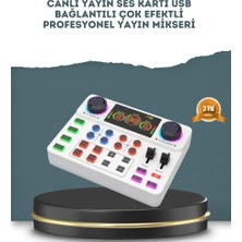 Herşey Trend Gürültü Engelleme Özellikli Canlı Yayın Ses Kartı