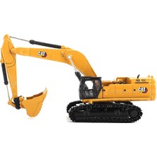 Diecast Masters 1/87 Caterpillar 395 Yeni Logo 3-Ataşmanlı  Metal Paletli Eskavatör