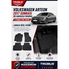 Trobus Volkswagen Arteon R-Line 2017 ve Sonrası 2d Havuzlu Paspas