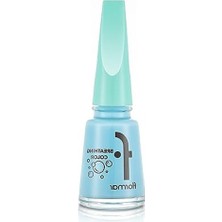 Die Grup Breathing Color Nail Enamel, 014 Pretty Blue Renk