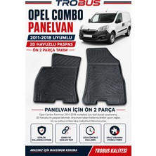 Trobus Opel Combo 1.3 Cdtı Panelvan 2011-2018 2d Havuzlu Paspas 2 Parça