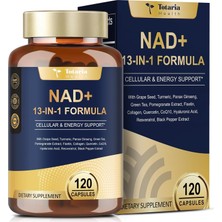Totaria Nad+ 13 In 1 Formula For Men & Women - Cellular & Energy Support - 120 Capsules