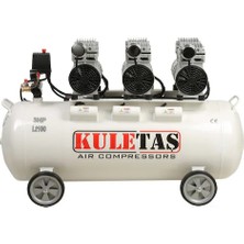 Kuletaş Hava Kompresörü Sessiz 100 Lt 220 V