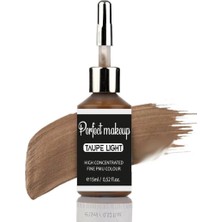 Perfect Makeup Kalıcı Makyaj Boyası - Taupe Light (Açık Boz Kahverengi) 15ML