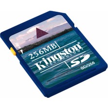Kingston 256 MB Sd Hafıza Kartı (Standart Sd Kart)