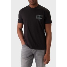 Tommy Jeans Logolu Pamuklu Regular Fit Bisiklet Yaka T Shirt Erkek T Shirt DM0DM22319 Bds