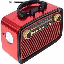 Vaelmont Nostaljik Radyo ve Alarm Saatli Çok Fonksiyonlu Tasarım Alarm Saatli Radyo
