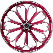 Motobisavm Ön Jant 17" Tesla Kırmızı