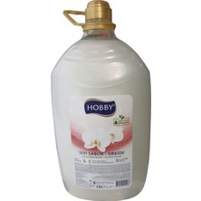 Selanikli Ticaret Hobby Sıvı Sabun Gliserinli 3 L. Beyaz Orkide Çiçeği