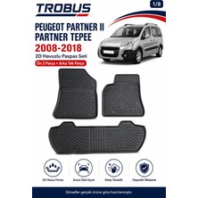 Trobus Peugeot Partner Iı 2008-2018 2d Havuzlu Paspas