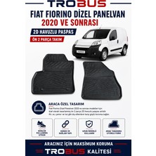 Trobus Fiat Fiorino Van 2020-2024 2d Havuzlu Paspas 2 Parça