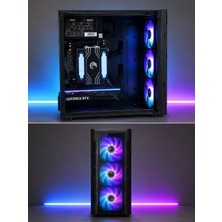 Quantum Ryzen 5 5600X Rtx 4060 8gb 16GB Ddr4 Masaüstü Oyuncu Bilgisayarı