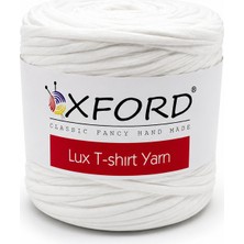 Oxford İplik Oxford Penye Spaghetti T-Shirt Yarn Penye Iplik 600 gr – Çanta Sepet Ipi 003 Krem