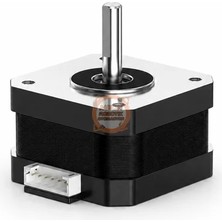 Meon Robotik Otomasyon Nema 17 Step Motor 17HS4023 23 mm – 3D Yazıcı Extruder Uyumlu