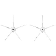 Mija S5/s6/s7/q7 Max Yan Fırça - Beyaz (2li Paket)