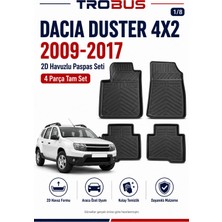Trobus Dacia Duster 4x2 Manuel Vites 2009-2017 2d Havuzlu Paspas