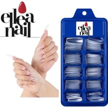 Ellea Nail Balerın Takma Tırnak 100'LÜ Şeffaf Renk