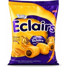 Elvan Toffix Eclaırs Kakaolu Şeker 1000 Gr. (1 Poşet)