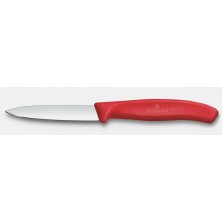 Victorinox 6.7601.C1 Swiss Classic 8cm Düz Soyma Bıçağı, Kırmızı