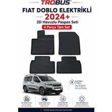 Trobus Fiat Doblo Elektrikli 2024 ve Sonrası Uzun Şasi Maxi 2d Havuzlu Paspas