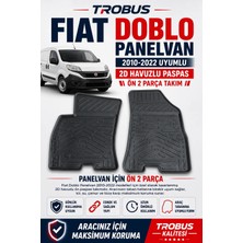 Trobus Fiat Doblo Panelvan 2010-2022 2d Havuzlu Paspas 2 Parça